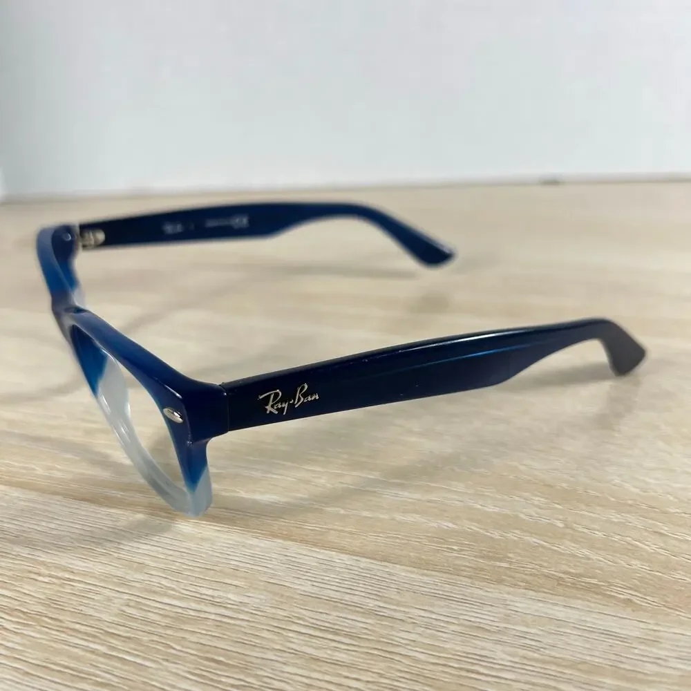 Ray-Ban RB1528 3581 Youth Eyeglasses Blue Gradient Frames Only 48-16-130